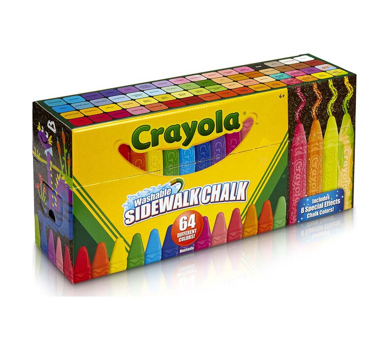 64 ct. Ultimate Sidewalk Chalk Collection